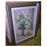 A Decorative Floral Print