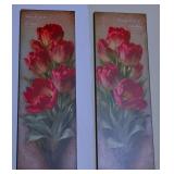 Pair of Biblical Verse Paintings