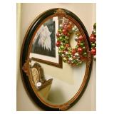 A Vintage Style Wall Mirror