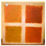 Abstract Oil on Canvas