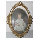 Victorian Brass Frame