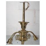 Brass Double Ceiling Fixture