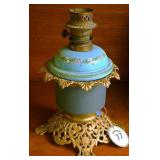 A Victorian Oil Lamp