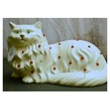 A Ceramic Lighted Cat