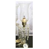 A Crystal Table Lamp