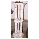 An Carved Onyx Pedestal