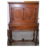 Vintage Drop Front Secretary