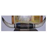 A Large Steer Horn Mount