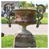 Victorian Cast Iron Planter