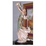 A Guiseppe Armani "White Wings" Sculpture