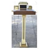 A Brass mounted Lectern Stand,
