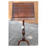 A Queen Anne Style Book Stand