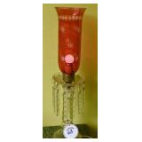 A Decorative Glass Lamp