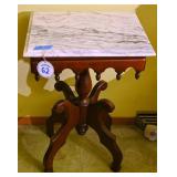 A Victorian Style Lamp Table