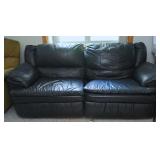 Two-seater Vinyl Sofa