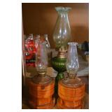Set of 3 Oil Lamps