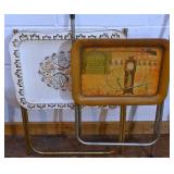 Vintage TV Tray Stands