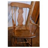 Vintage Wooden Rocking Chair