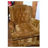 Vintage Swivel Rocking Chair
