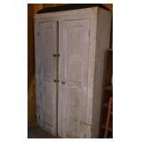 Primitive Country Pine Cupbaord