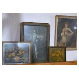 Set of 4 Vintage Prints