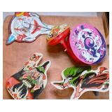 Tin Lithograph Party Noise Makers