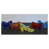 5 Pc Glass Slippers