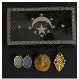 Lacquer Box & Jewelry