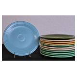 12 Fiesta Dinnerware Plates
