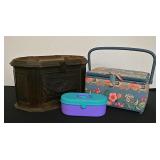 3 Sewing Baskets