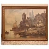 Framed Lithograph