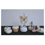 9 Pc Decorative Porcelain.