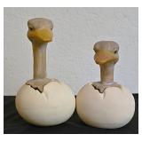 Pair Of Ostrich Banks