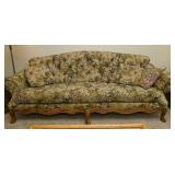 Vintage Tapestry Sofa