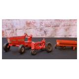 Vintage Red Tractors