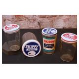 7 Pc Advertising Jars