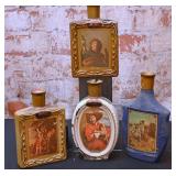 4 Pc Whiskey Decanters