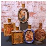5 Pc Whiskey Decanters