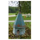 Metal Birdhouse/Hook