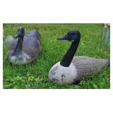 2 Pc Decoy Geese