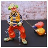 Paper Mache Circus Clown