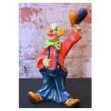 Paper Mache Circus Clown