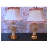 Pair of Porcelain Lamps