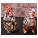 Relco Rooster & Chicken S&P Set