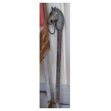 Cast Iron Horse Head Hitching Post