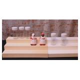 Black Americana Ceramic S & P Shakers