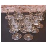 9 Pc Goblets Set