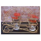 4 Pc Coco-Cola Fountain Glasses