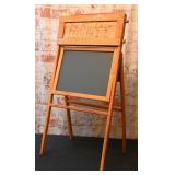 Vintage Wooden Chalkboard Easel