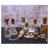 6 Pc. Miniature Oil Lamps